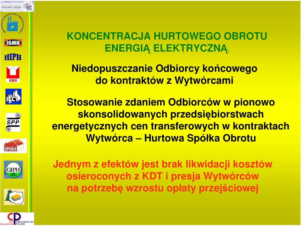 pionowo skonsolidowanych przedsiębiorstwach energetycznych cen transferowych w kontraktach