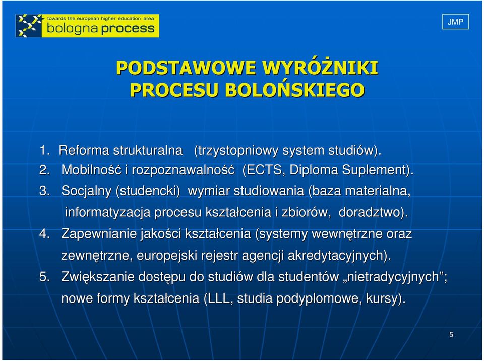Socjalny (studencki) wymiar studiowania (baza materialna, informatyzacja procesu kształcenia i zbiorów, doradztwo). 4.