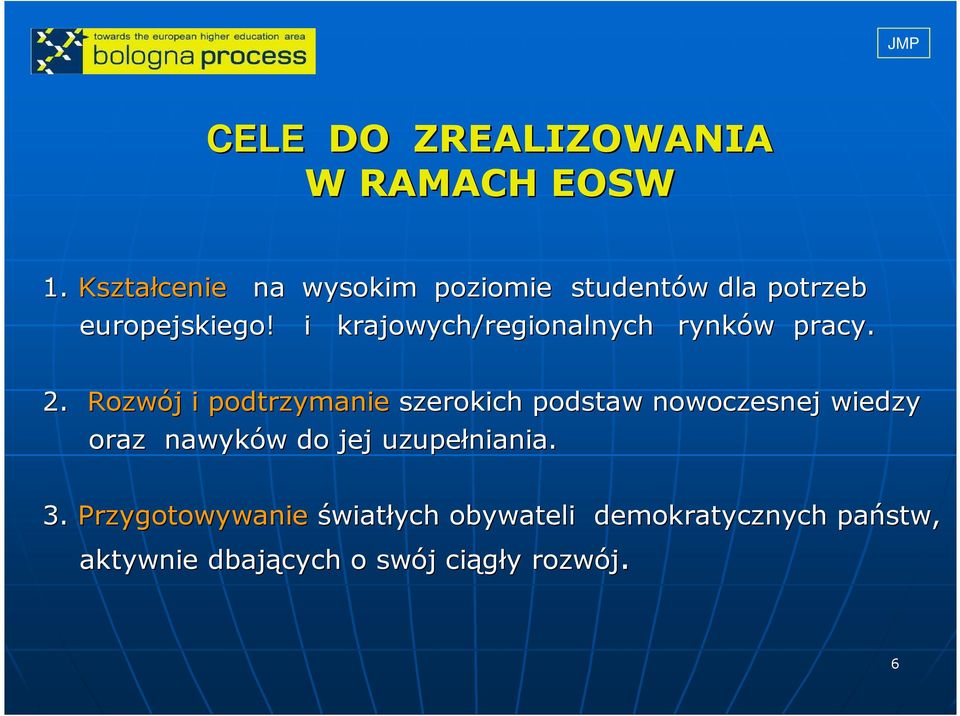 i krajowych/regionalnych rynków w pracy. 2.