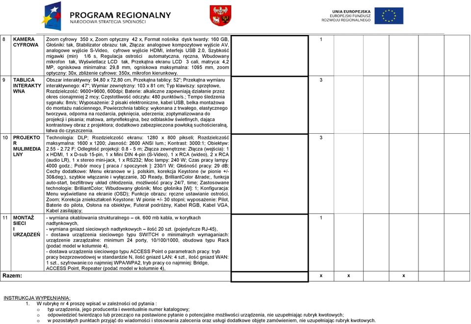 0, Szybkość migawki (min) 1/6 s, Regulacja ostrości automatyczna, ręczna, Wbudowany mikrofon tak, Wyświetlacz LCD tak, Przekątna ekranu LCD cali, matryca: 4,2 MP, ogniskowa minimalna: 29,8 mm,