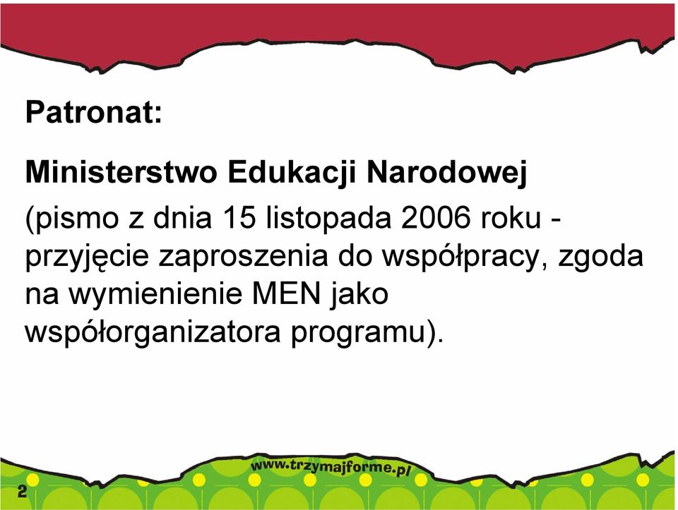 przyjęcie zaproszenia do współpracy, zgoda