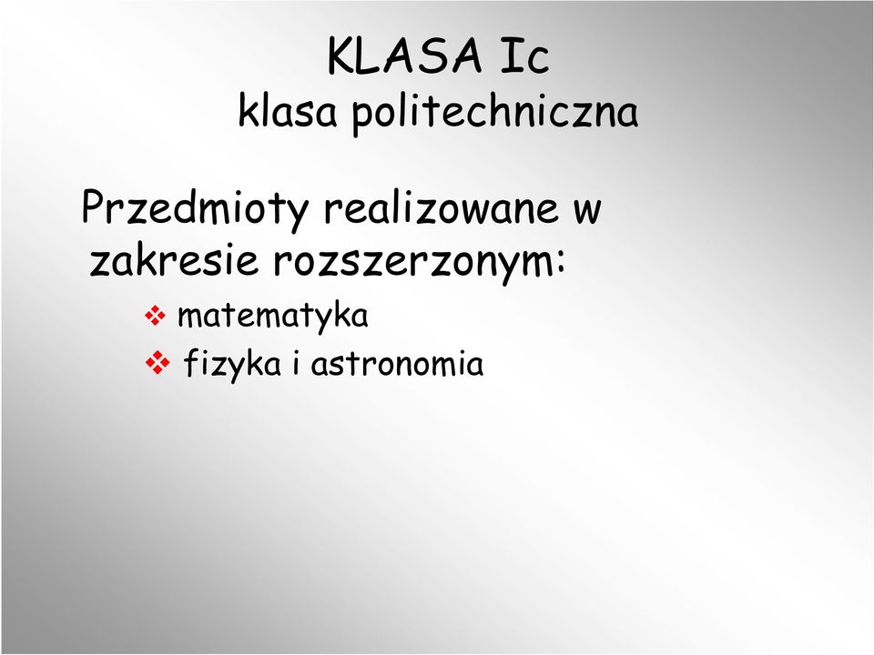 realizowane w zakresie