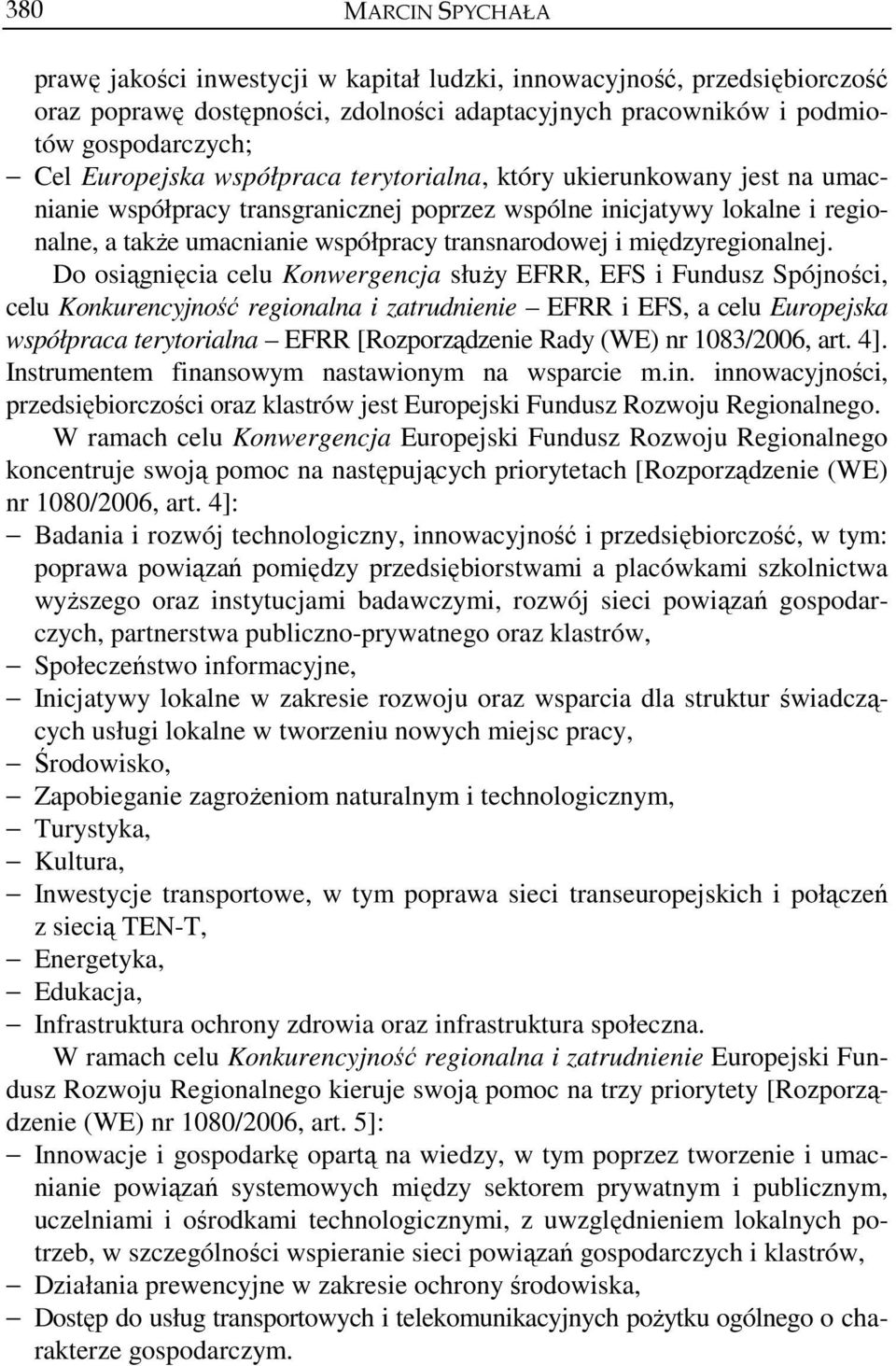 międzyregionalnej.
