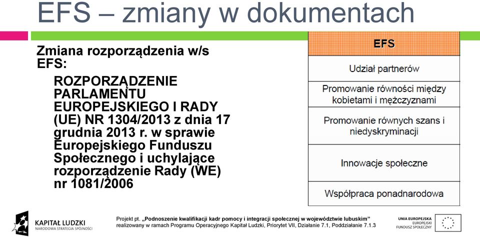 1304/2013 z dnia 17 grudnia 2013 r.