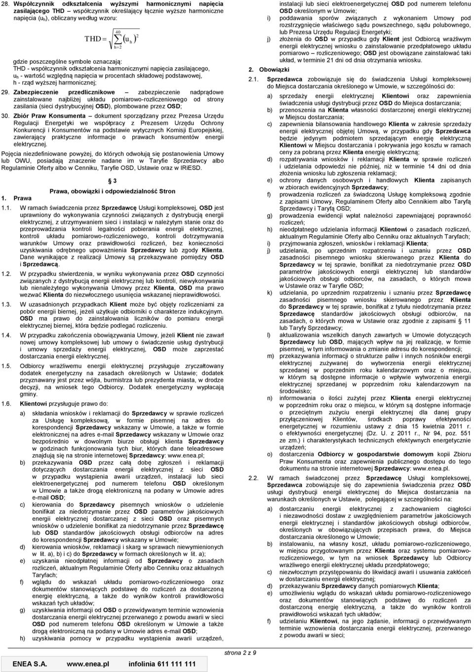 harmonicznej; 29.