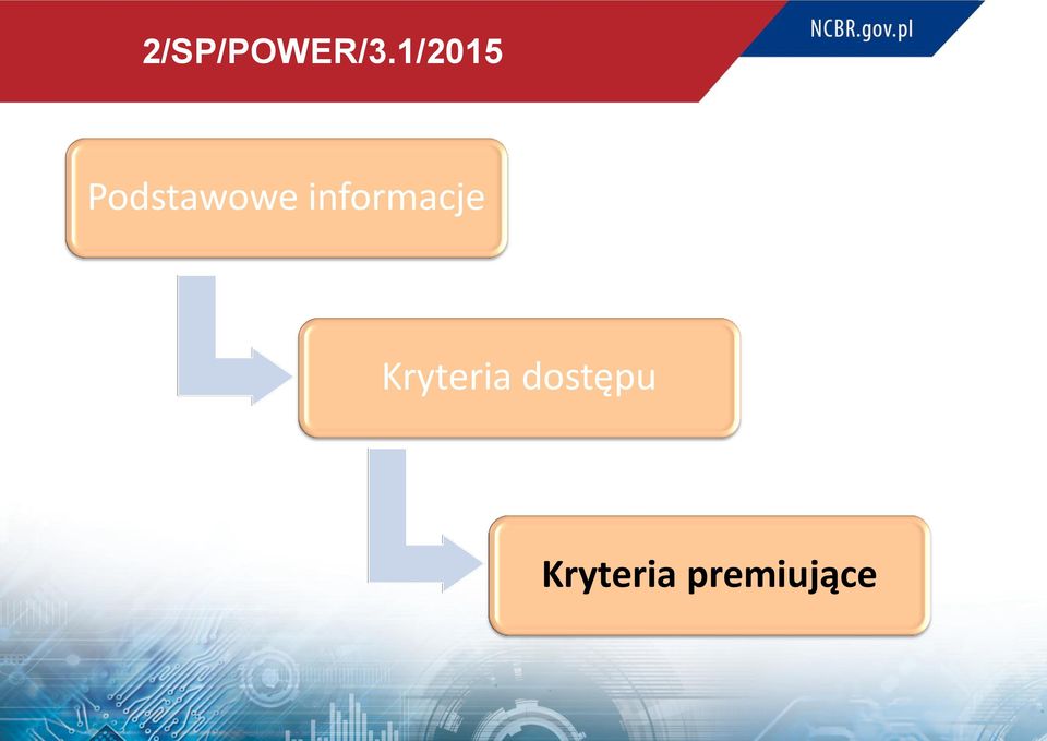 informacje Kryteria