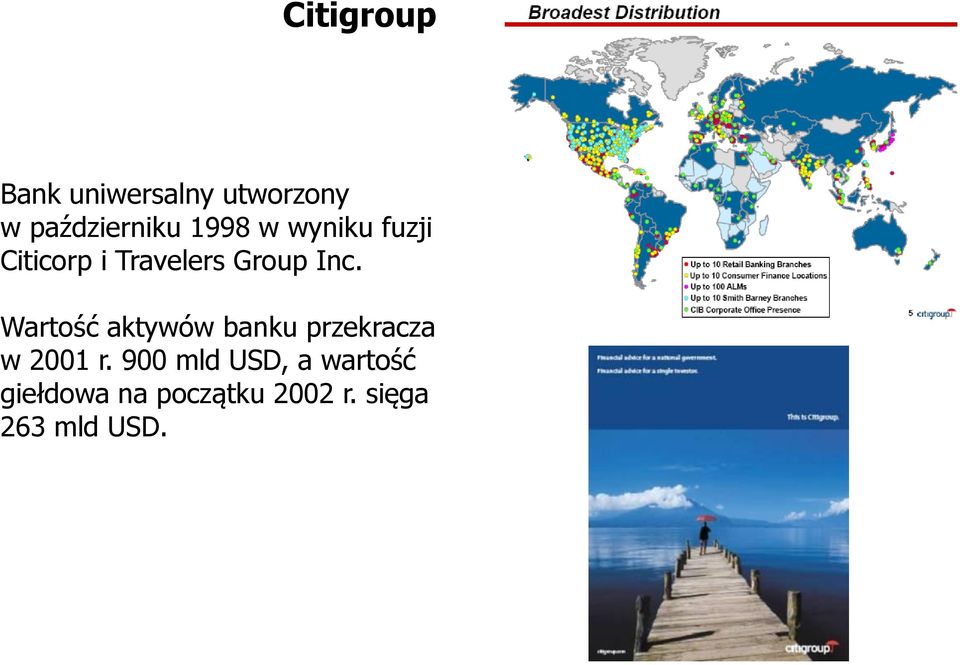 Wartość aktywów banku przekracza w 2001 r.