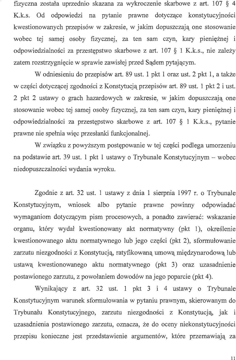 azana za wykroczenie sk