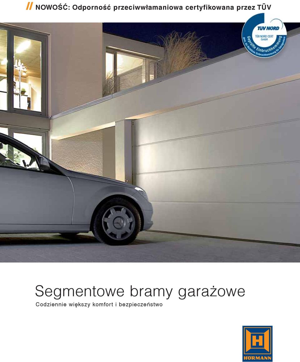 przez TÜV Segmentowe bramy