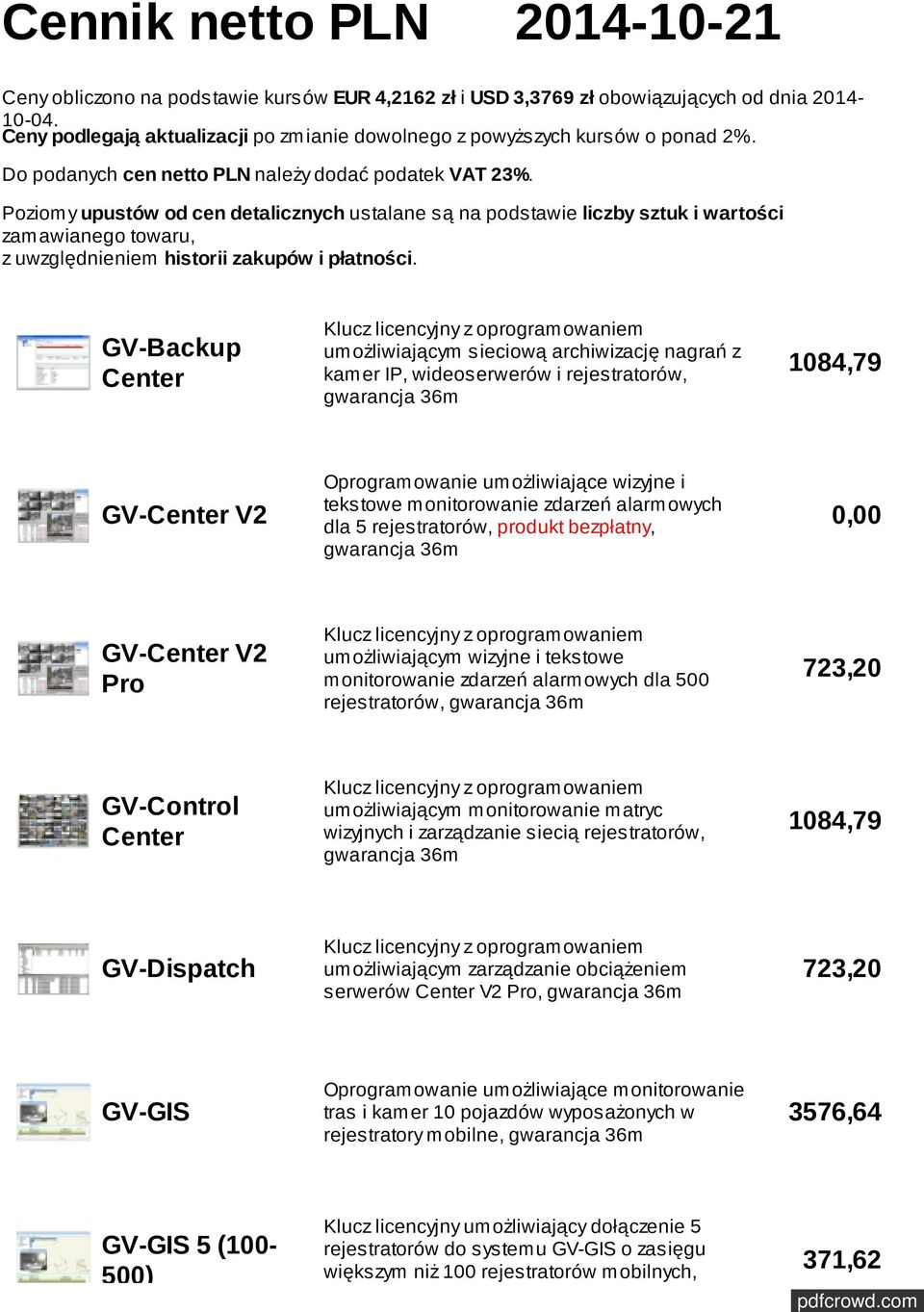 Poziomy upustów od cen detalicznych ustalane są na podstawie liczby sztuk i wartości zamawianego towaru, z uwzględnieniem historii zakupów i płatności.