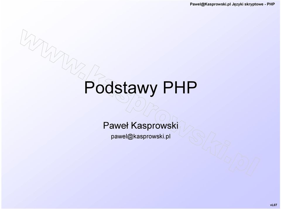 Kasprowski