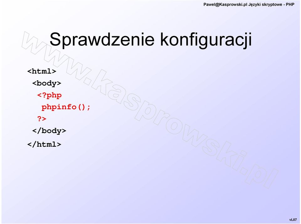 <html> <body> <?
