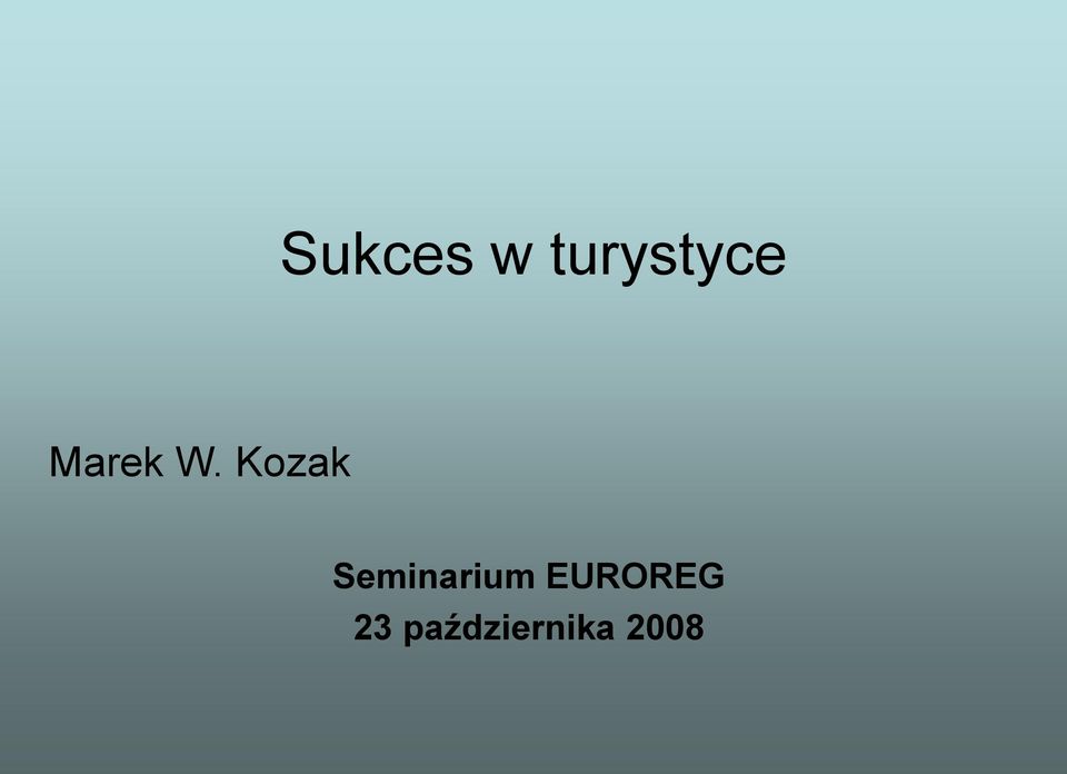 Kozak Seminarium