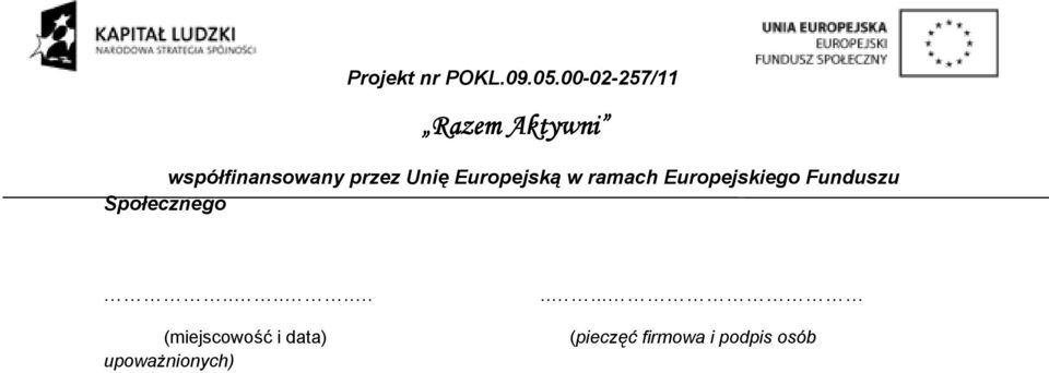 upoważnionych).