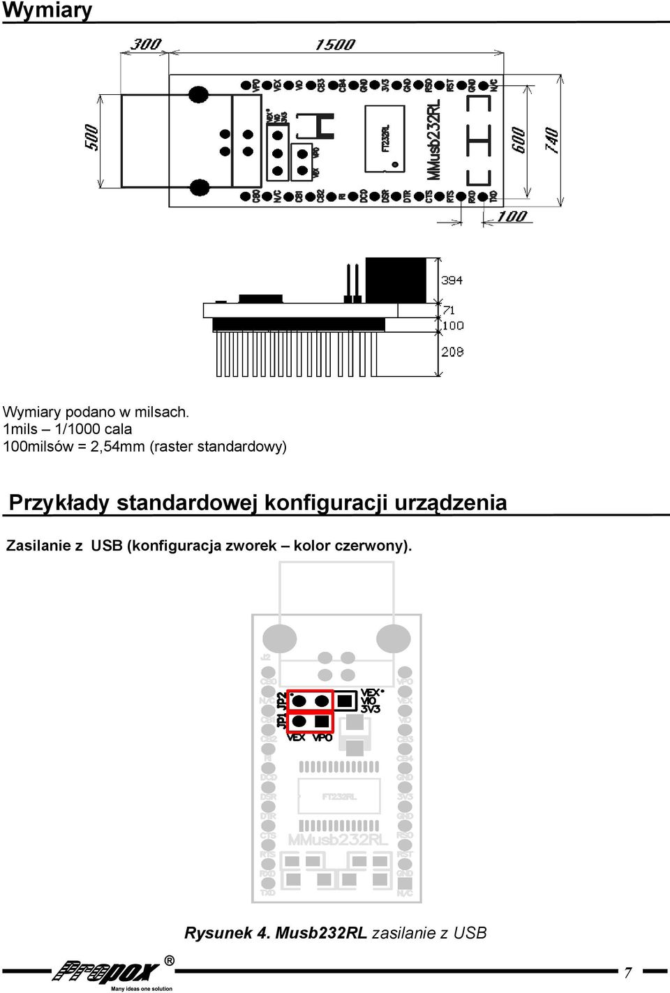 Przykłady standardowej konfiguracji urządzenia Zasilanie