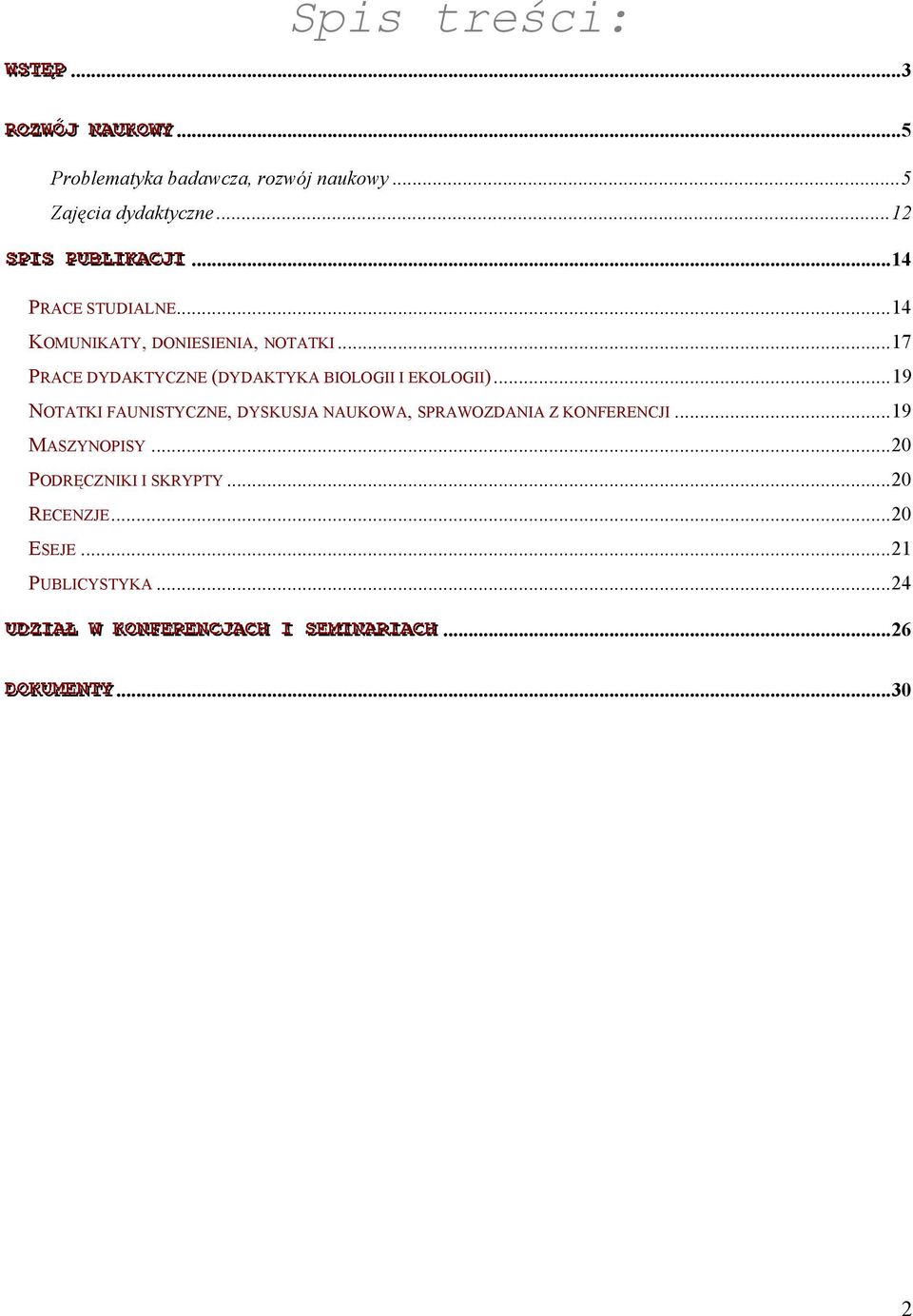 ..17 PRACE DYDAKTYCZNE (DYDAKTYKA BIOLOGII I EKOLOGII).