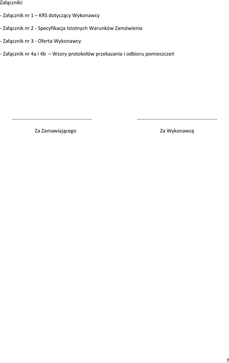 3 - Oferta Wykonawcy - Załącznik nr 4a i 4b Wzory protokołów