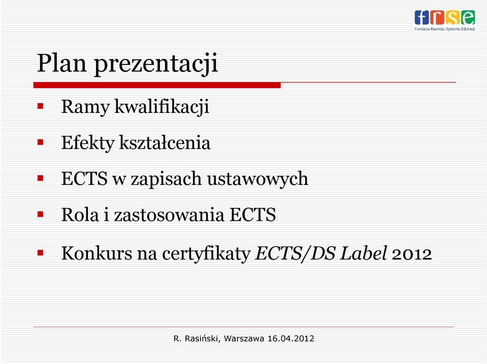 ustawowych Rola i zastosowania ECTS