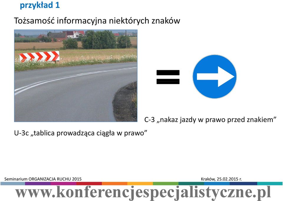 U 3c tablica prowadząca ciągła