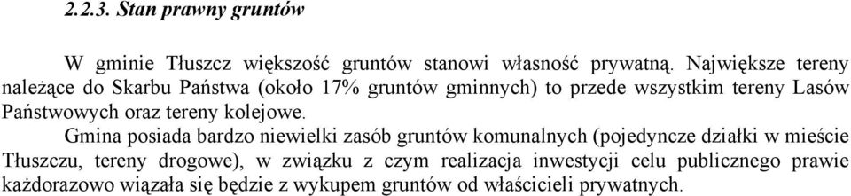 oraz tereny kolejowe.