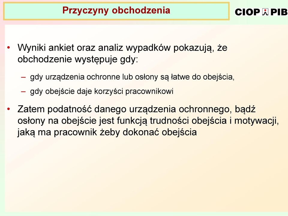 daje korzyści pracownikowi Zatem podatność danego urządzenia ochronnego, bądź osłony