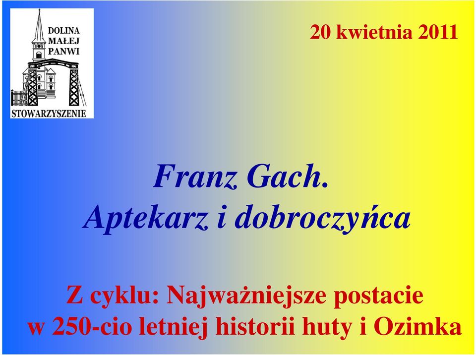 cyklu: Najważniejsze