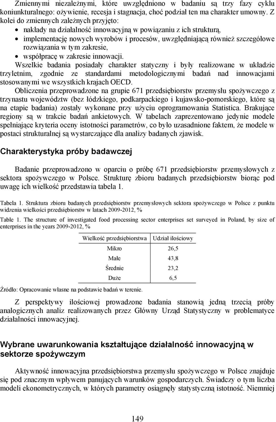 zakresie, współpracę w zakresie innowacji.