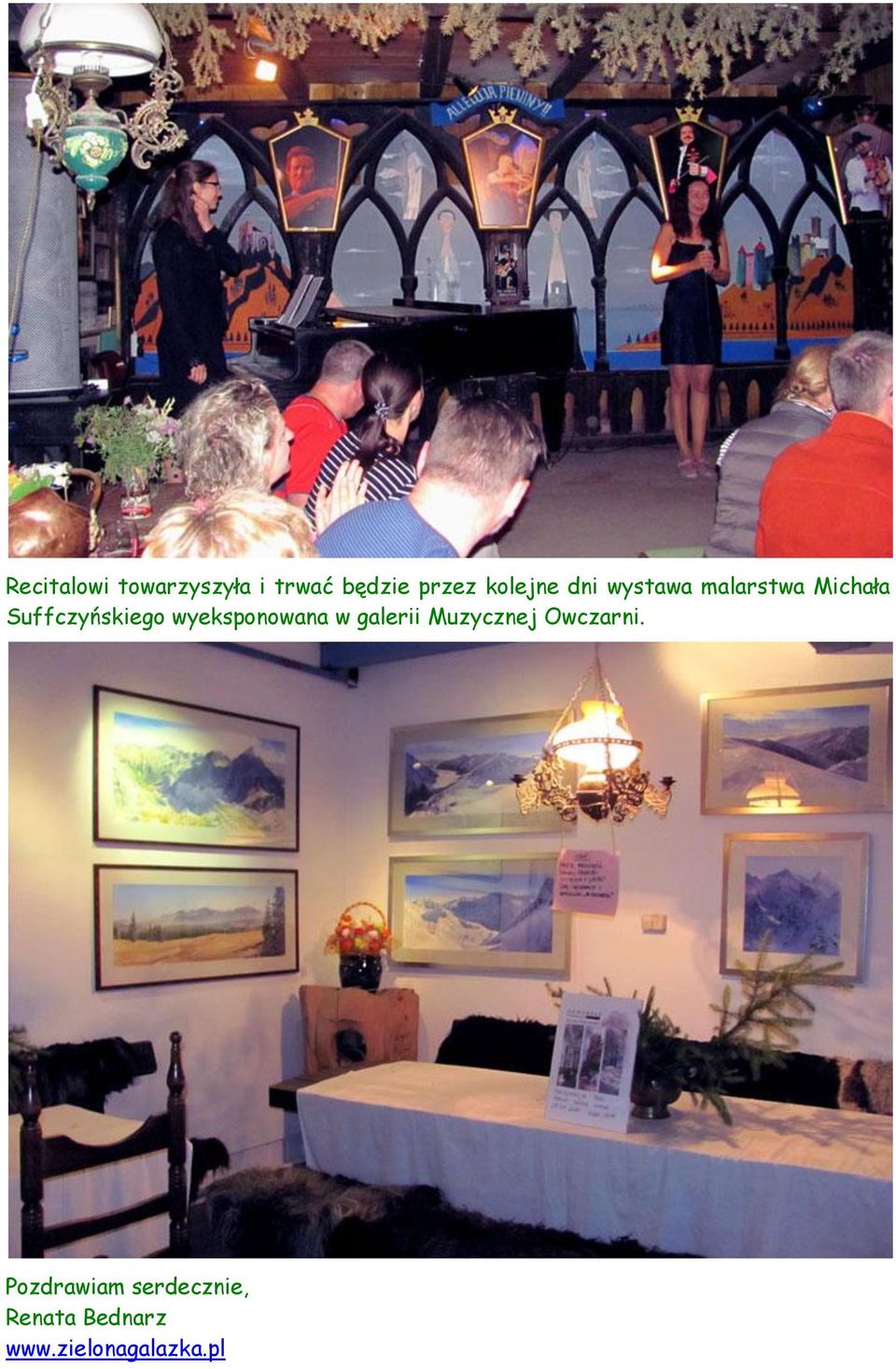 Suffczyńskiego wyeksponowana w galerii Muzycznej