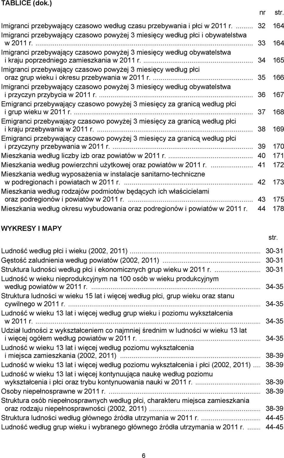 ... 34 165 Imigranci przebywający czasowo powyżej 3 miesięcy według płci oraz grup wieku i okresu przebywania w 2011 r.