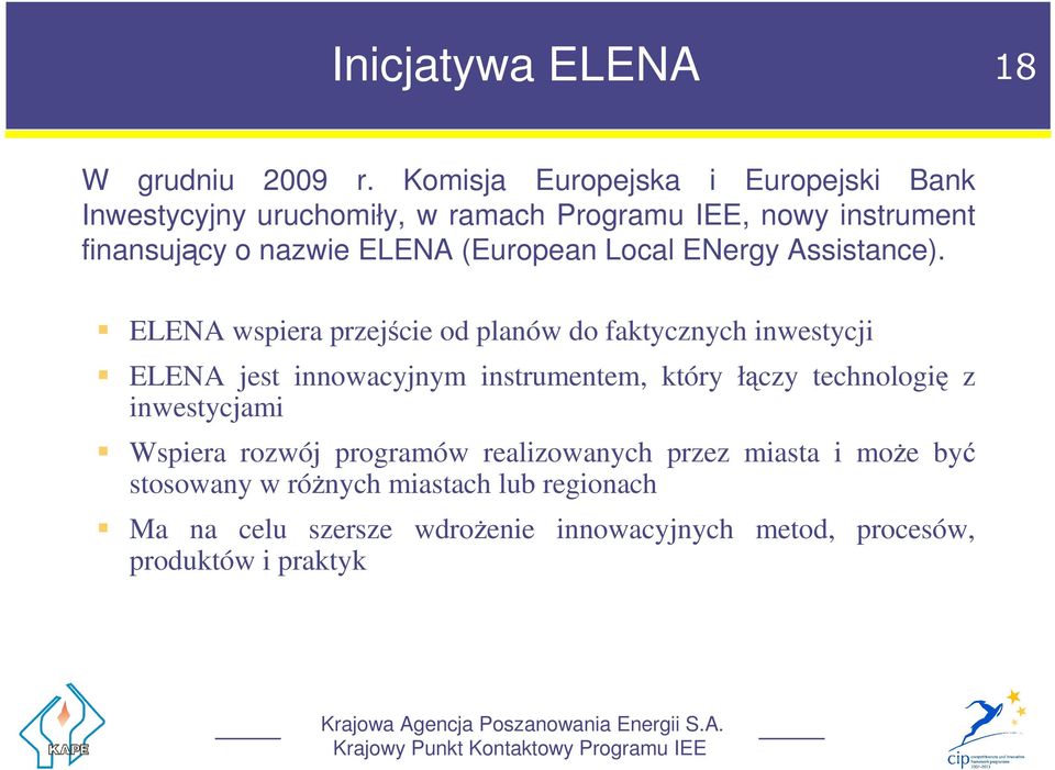 (European Local ENergy Assistance).