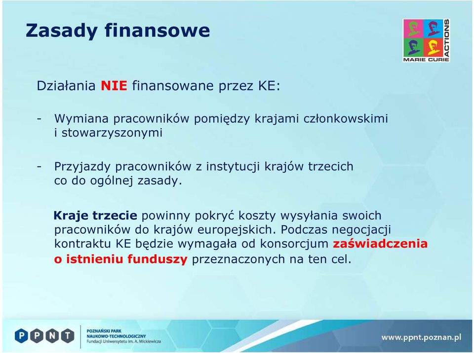 zasady. Kraje trzecie powinny pokryć koszty wysyłania swoich pracowników do krajów europejskich.