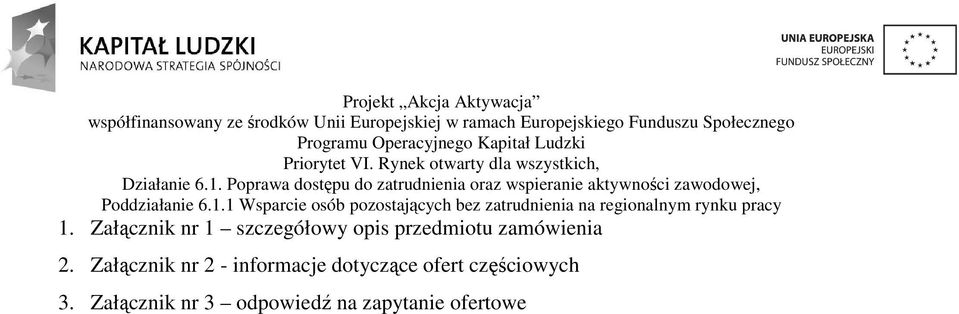 Załącznik nr 2 - informacje dotyczące