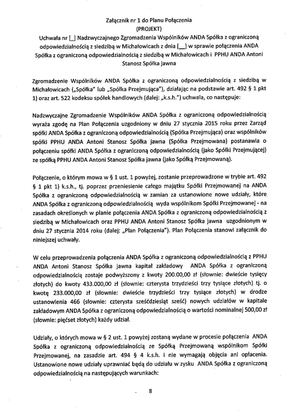 z siedzib ą w Micha