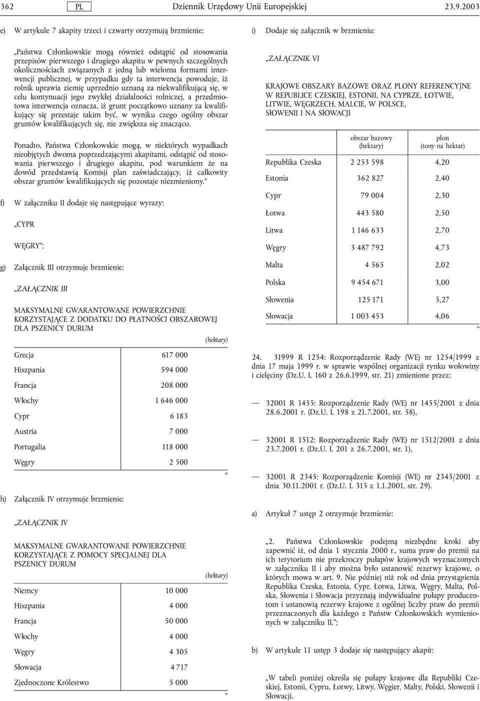 niekwalifikującą się, w celu kontynuacji jego zwyklej dzialalności rolniczej, a przedmiotowa interwencja oznacza, iż grunt początkowo uznany za kwalifikujący się przestaje takim być, w wyniku czego