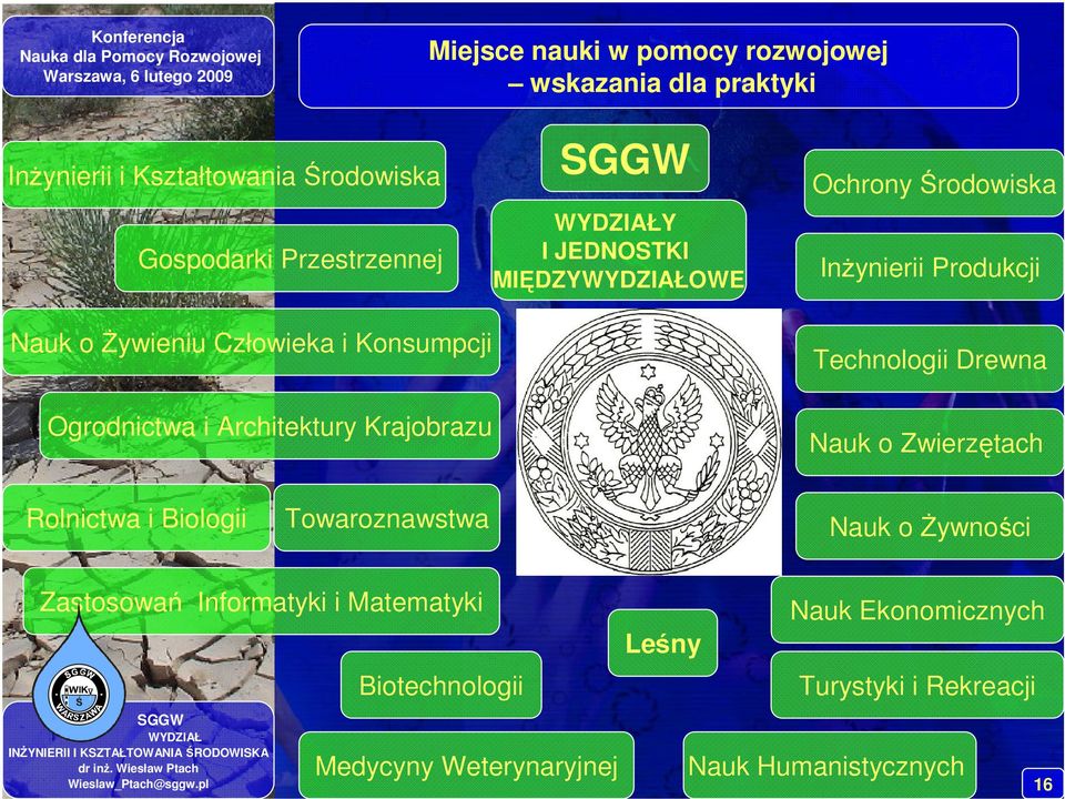 Architektury Krajobrazu Technologii Drewna Nauk o Zwierzętach Rolnictwa i Biologii Towaroznawstwa Nauk o Żywności