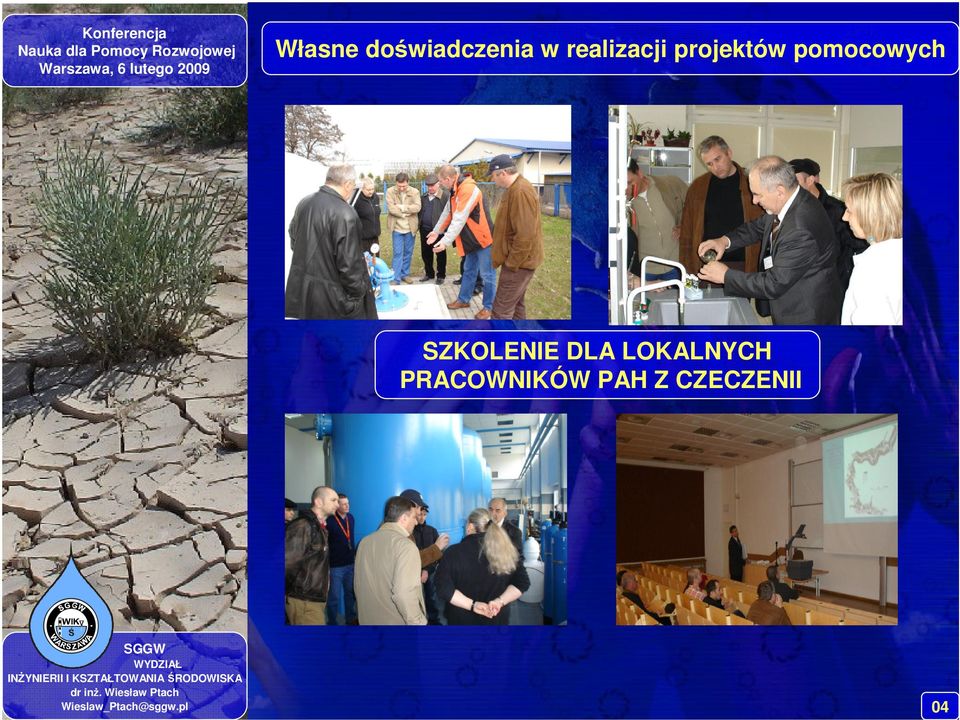 pomocowych SZKOLENIE DLA