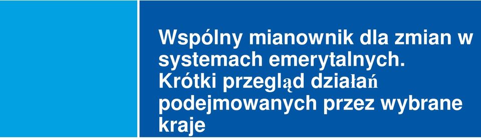 Krótki przegl d dzia a