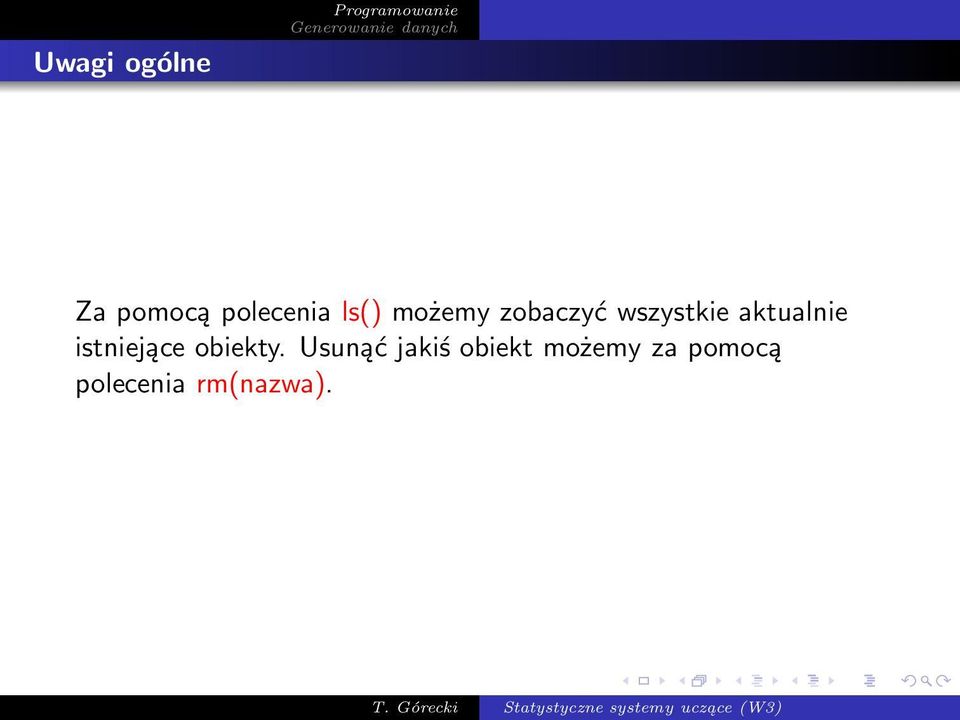 istniejące obiekty.