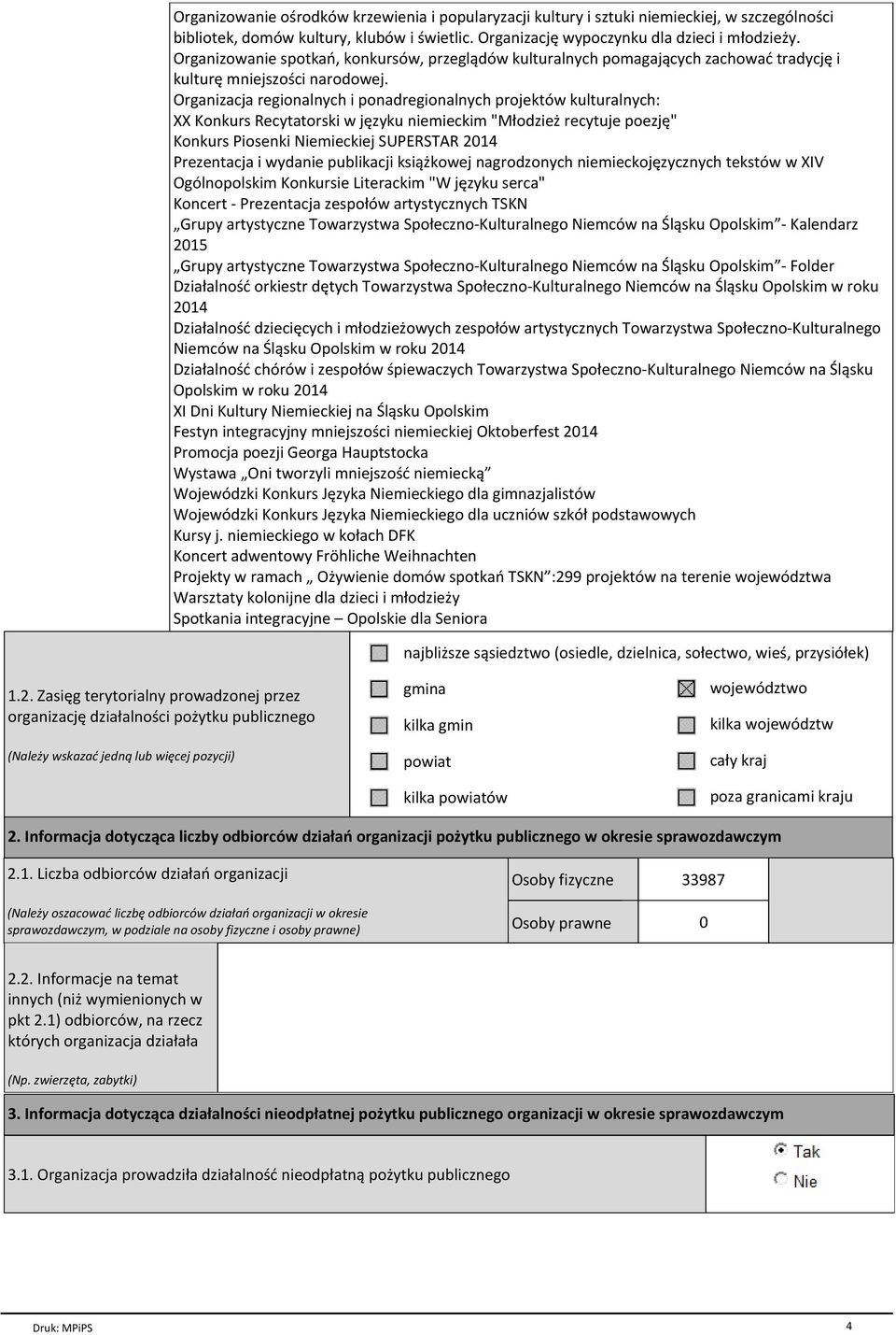Organizacja regionalnych i ponadregionalnych projektуw kulturalnych: XX Konkurs Recytatorski w jкzyku niemieckim "Mіodzieї recytuje poezjк" Konkurs Piosenki Niemieckiej SUPERSTAR 2014 Prezentacja i