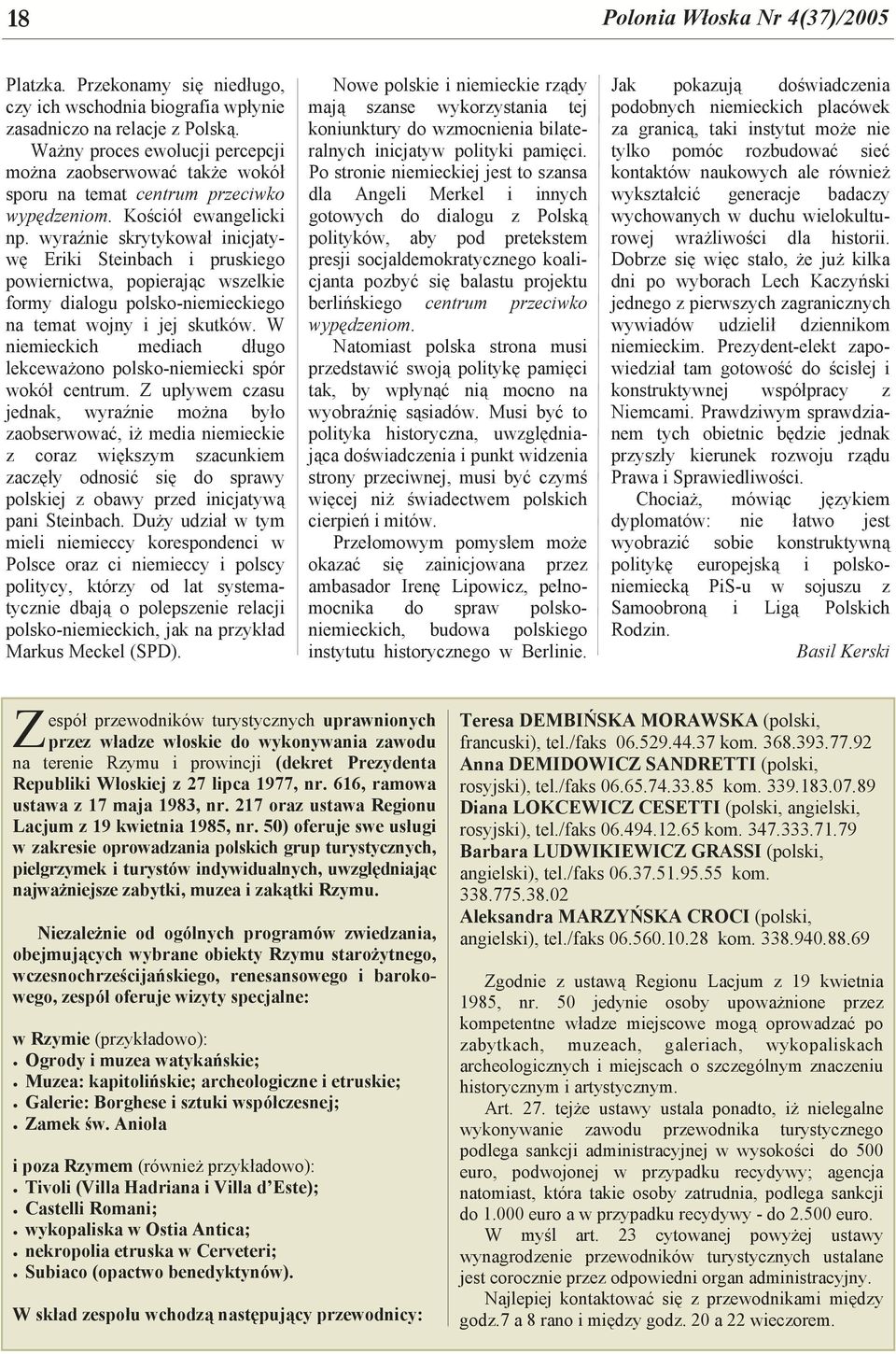 Zaczepić w rzym ga