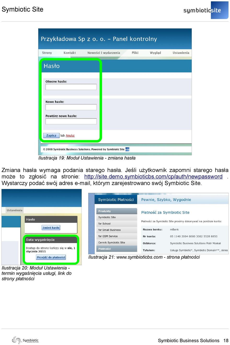 com/cp/auth/newpassword. Wystarczy podać swój adres e-mail, którym zarejestrowano swój. Ilustracja 21: www.