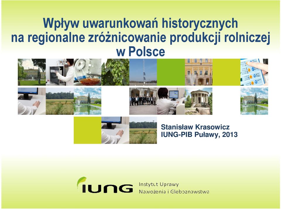 produkcji rolniczej w Polsce