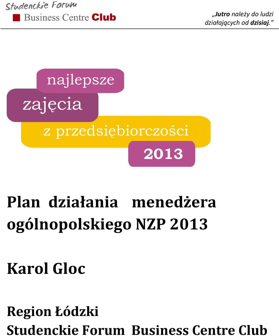 Karol Gloc Region Łódzki