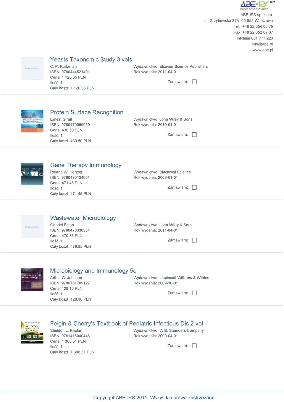 45 PLN Cały koszt: 471.45 PLN Wydawnictwo: Blackwell Science Rok wydania: 2009-01-01 Wastewater Microbiology Gabriel Bitton ISBN: 9780470630334 Cena: 479.85 PLN Cały koszt: 479.