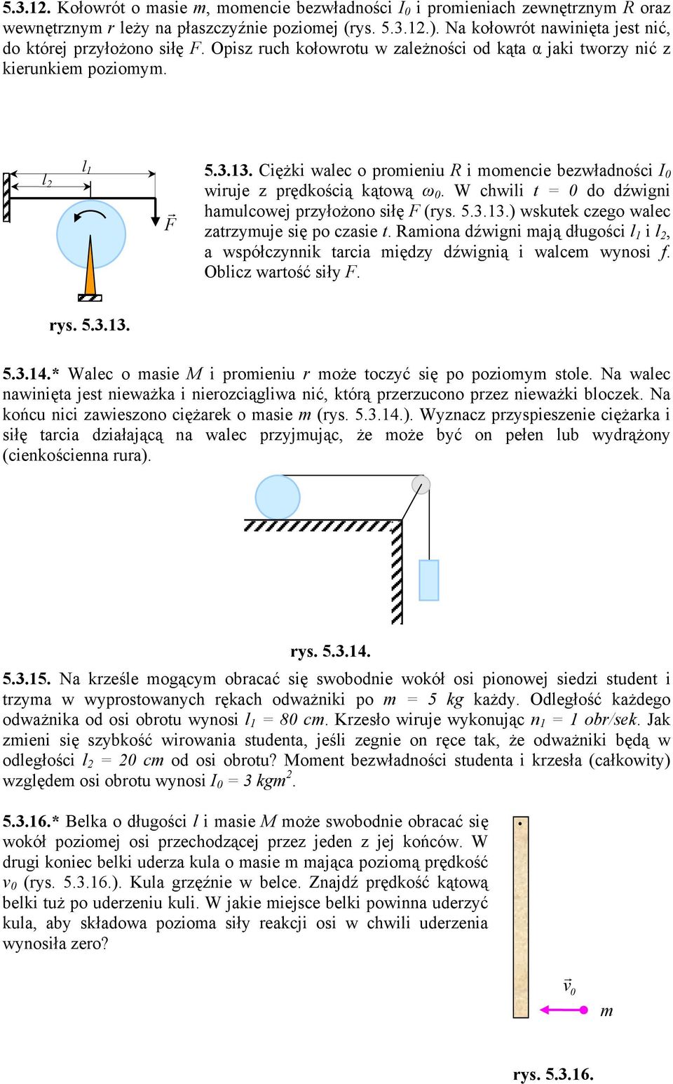 5. Dynamika ruchu postępowego, ruchu punktu materialnego po okręgu i ruchu  obrotowego bryły sztywnej - PDF Free Download