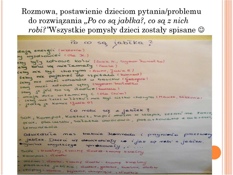 co sąjabłka?, co sąz nich robi?