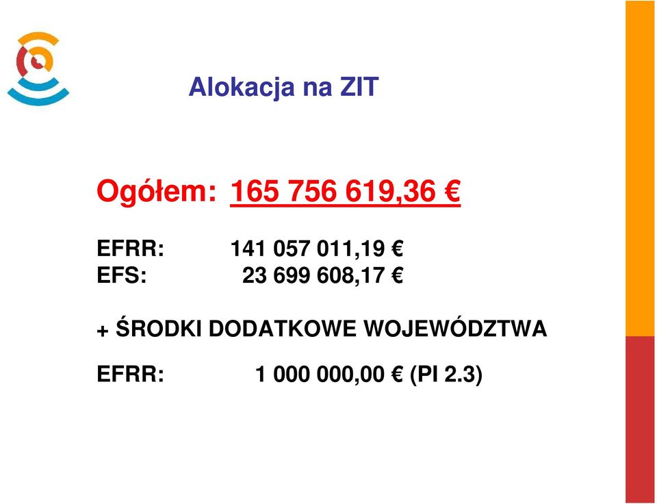 023 699 608,17 + ŚRODKI DODATKOWE