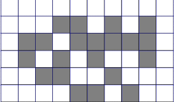 Wypełnianie obszarów Obszary zamknięte rastrowe (zbiór pikseli tworzących krawędź) Specyfika tworzenia linii rastrowych powoduje podział na dwa rodzaje obszarów zamkniętych Ośmiospójny Obszar jest