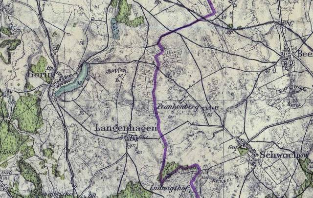 W latach 60-tych XIX wieku zamieszkiwało tu 22 ludzi. Po 1945 roku Sobiemyśl staje się gospodarstwem PGR. Mapa: miejscowość Sobiemyśl (niem.