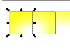 Przykłady symetrii (dla 1 wiersza z 5 kolumnami) Na powyższych zrzutach widoczne są działania takie jak odbicie + obrót 120 stopni, obicie + obrót o 60 stopni, proste przesunięcie obrót o 90 stopni +
